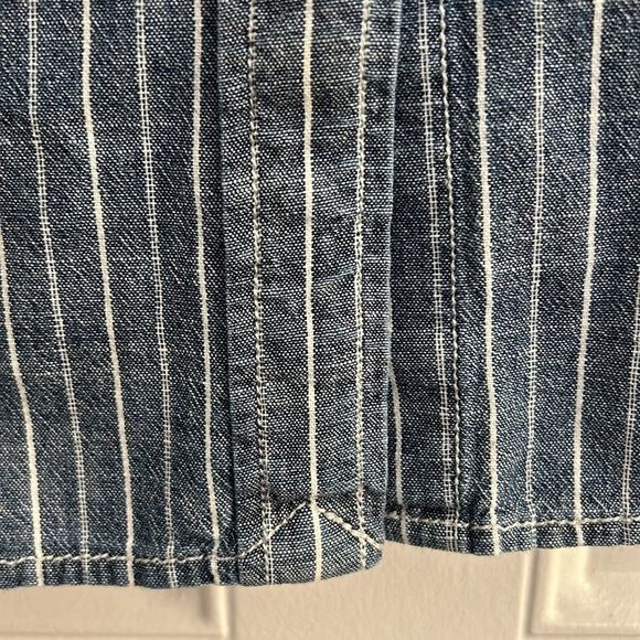 LAUREN RALPH LAUREN COTTON BUTTON DOWN SHIRT LARGE - Picture 6 of 12